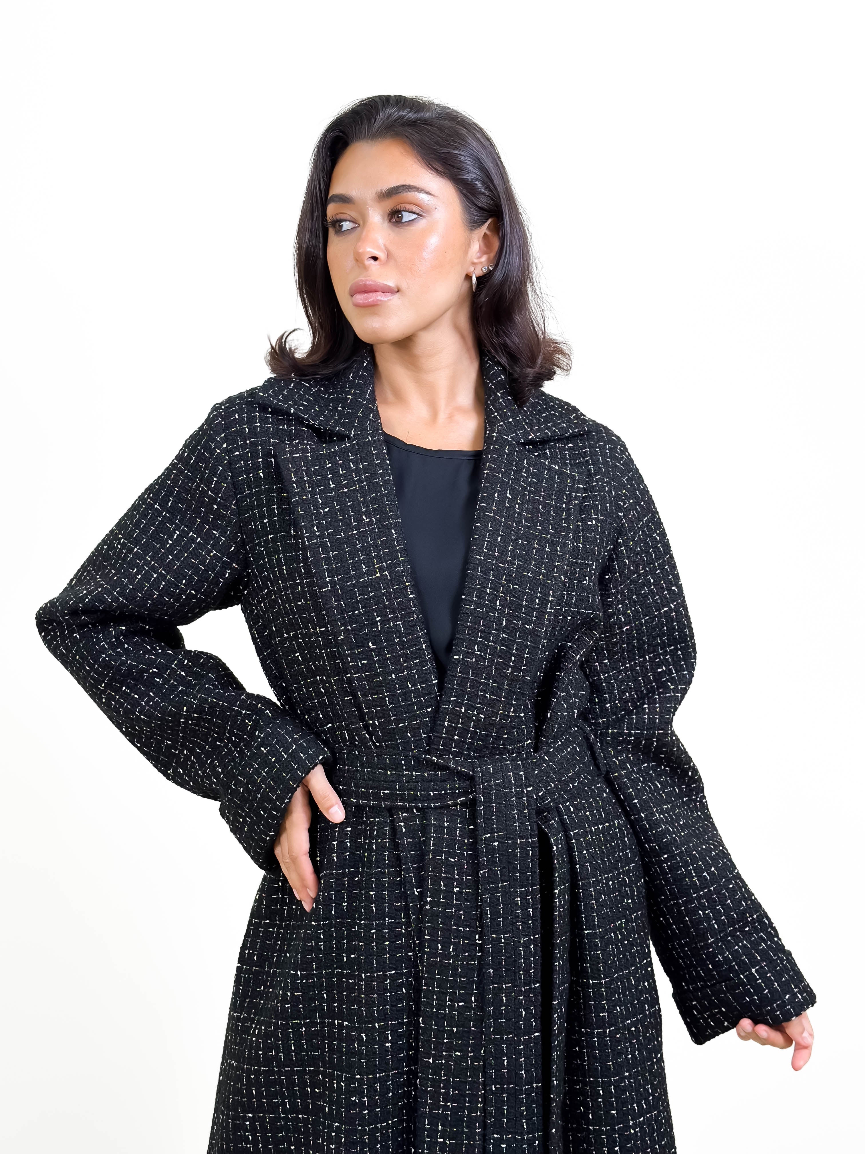 Luxe Tweed Coat