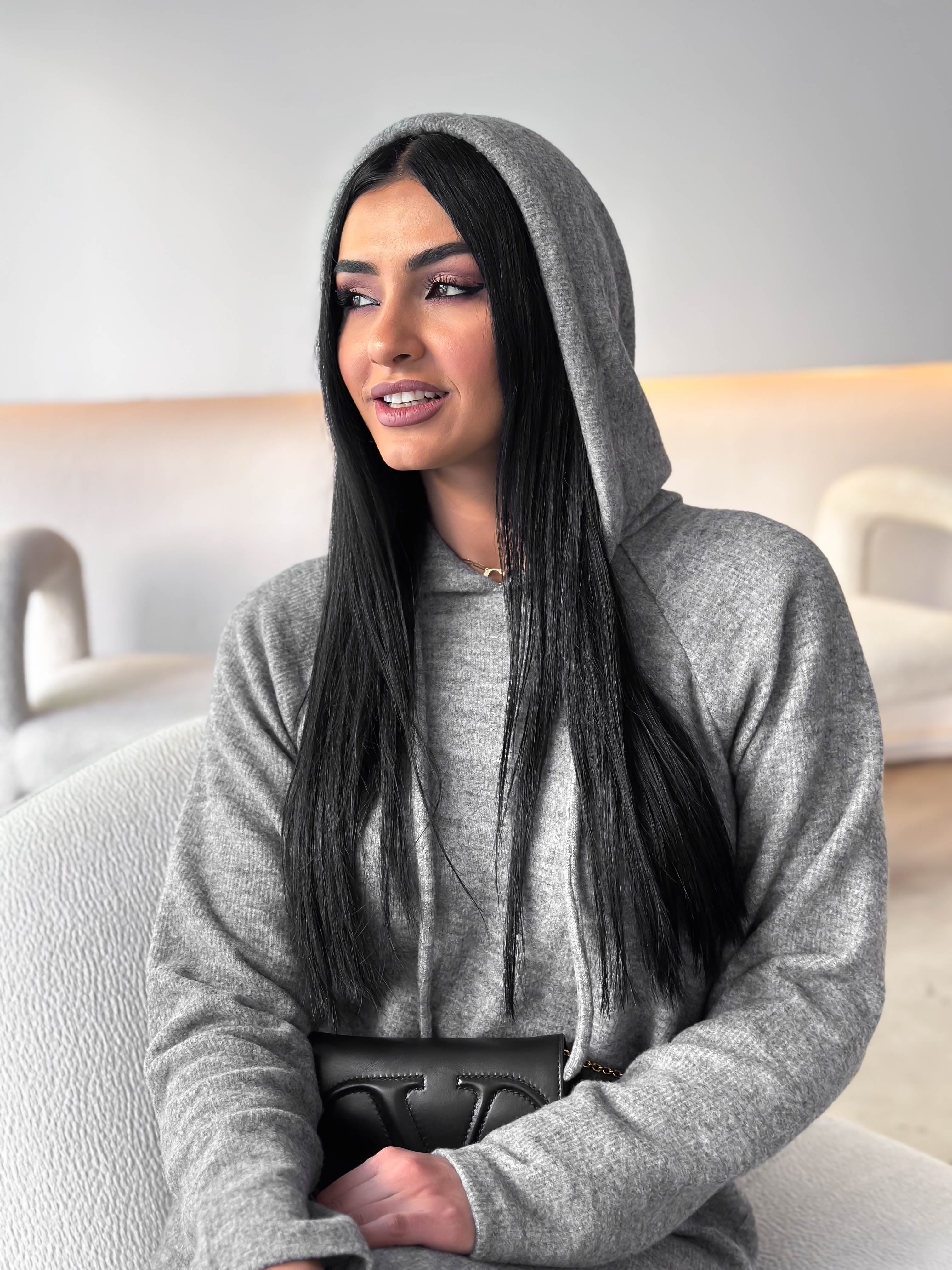 Cozy Haven Hoodie Dress