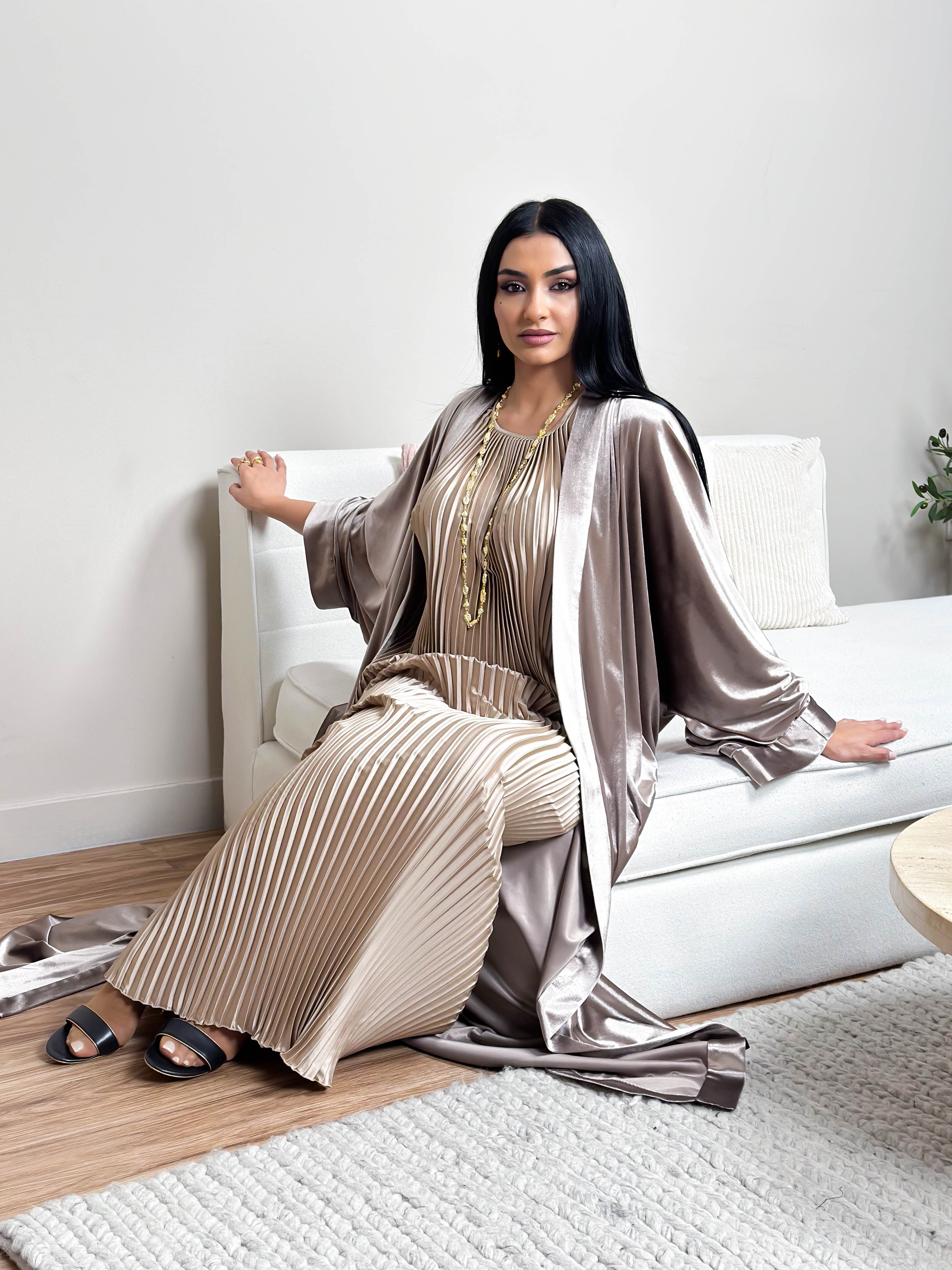 Golden Mirage Abaya